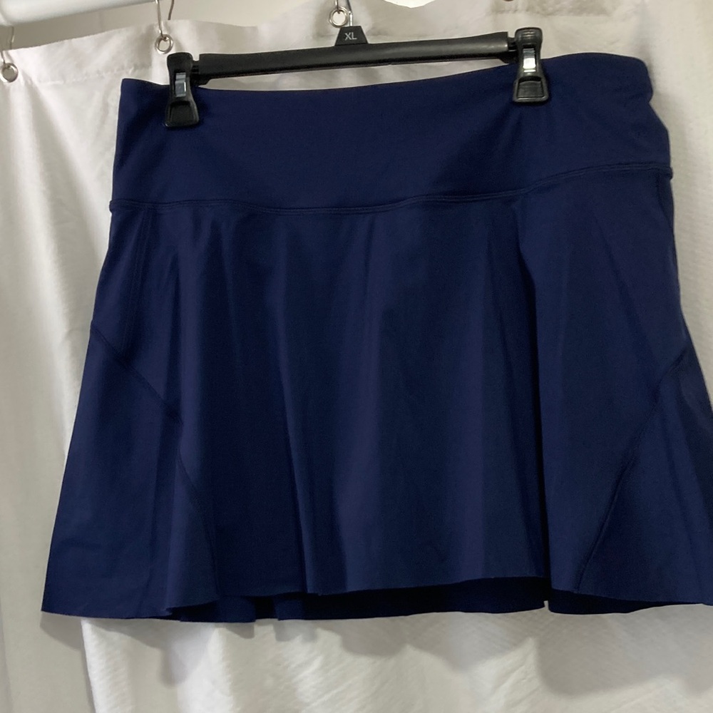 Athleta Deep Blue Skater Skirt NWOT